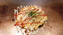 Hiroshima-style okonomiyaki