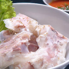 Steamed pork, pork shabu-shabu