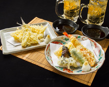 Assorted tempura