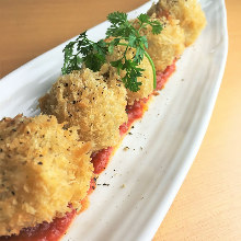 Mozzarella cheese croquette