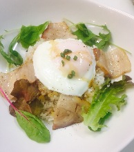 Pork rice bowl