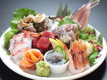 Assorted sashimi, 5 kinds