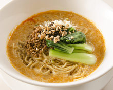 Chinese noodles in Sichuan-style sesame paste soup