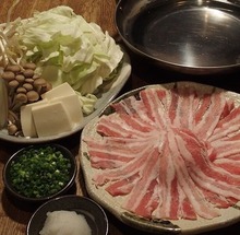Pork shabu-shabu