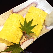 Japanese-style rolled omelet