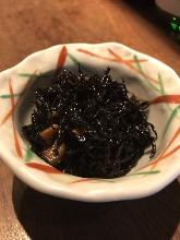 Simmered hijiki seaweed