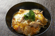 "Oyako" chicken and egg rice bowl