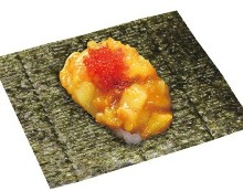 Sea Urchin & Seafood Hand Roll (One Piece)
