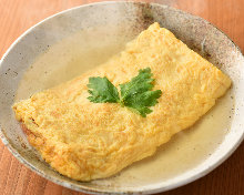 Japanese-style rolled omelet