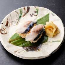 Vinegared mackerel