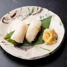 Flounder fin meat
