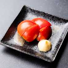 Sliced tomatoes