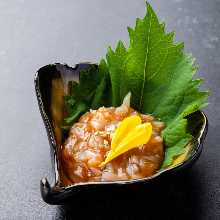 Shark cartilage with pickled plum