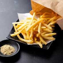 French fries with anchovy seasoning