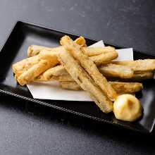 Fried burdock