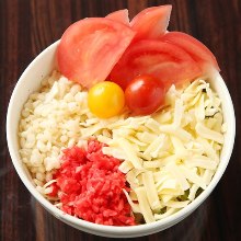 Cheese and tomato monja