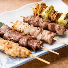 Assorted grilled skewers, 5 kinds