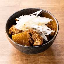 Simmered beef tendon