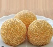 Black sesame dumplings