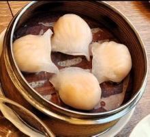 Shrimp gyoza