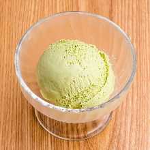 Matcha ice cream