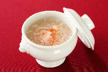 Shark fin soup
