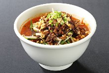 Chinese noodles in Sichuan-style sesame paste soup