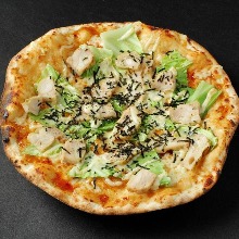 Teriyaki chicken pizza