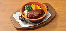 Stewed hamburg steak