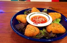 Fried camembert cheese