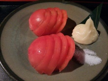 Sliced tomatoes