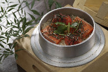 Kamameshi (pot rice)