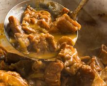 Simmered organ meats