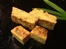 Thick Japanese omelet