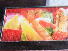 Chirashi sushi