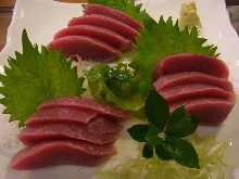 Bluefin tuna sashimi