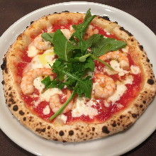 Pizza gamberetti