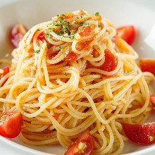 Summer limited menu "Cold"Ripe tomato sauce pasta