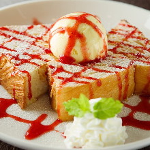 strawberry toast