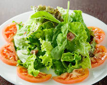 Tomato and anchovy salad