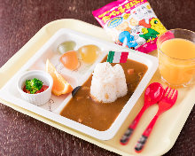 Kids' curry plate