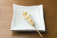 Grilled chicken skewer