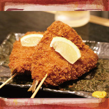 Deep-fried horse mackerel