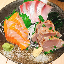 Assorted sashimi, 3 kinds