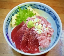 NEGITORO and lean tuna rice bowl