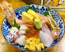 Today's premium seafood rice bowl