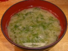 Seaweed miso soup