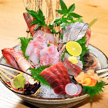 Assorted sashimi, 5 kinds