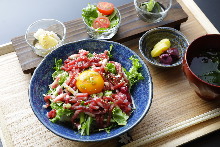 Other dishes served over rice
