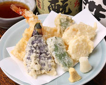 Assorted tempura